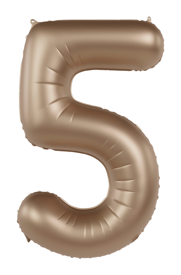 Mooideco - Number 5 - Starlight Gold - 34 inch - Folat