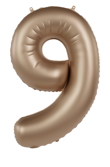 Mooideco - Number 9 - Starlight Gold - 34 inch - Folat