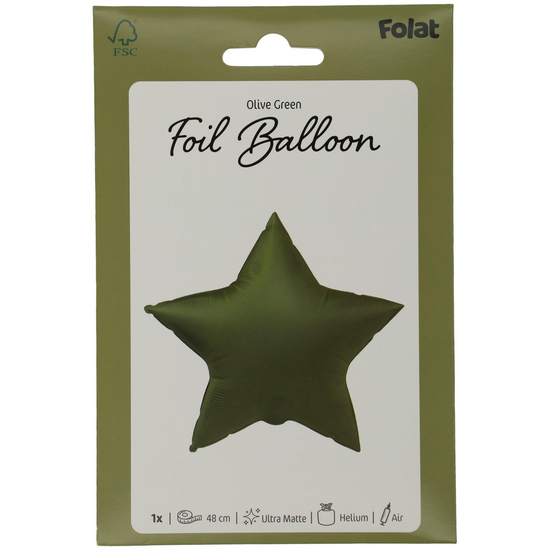 Mooideco - Star - Olive Green - 18 inch - Folat