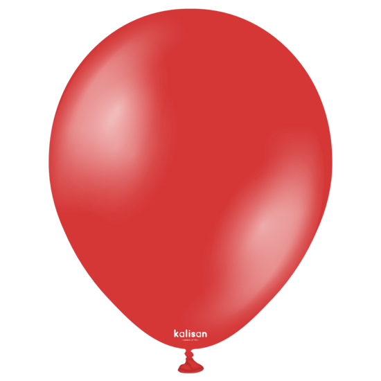 Mooideco - Kalisan ballonnen Metallic Red - 5 inch