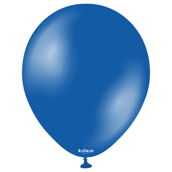 Mooideco - Kalisan ballonnen Metallic Sapphire Blue - 12 inch