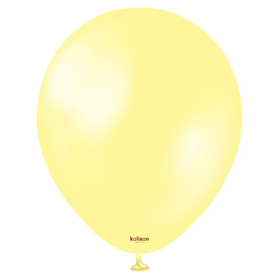 Mooideco - Kalisan ballonnen Pearl Lemon - 12 inch