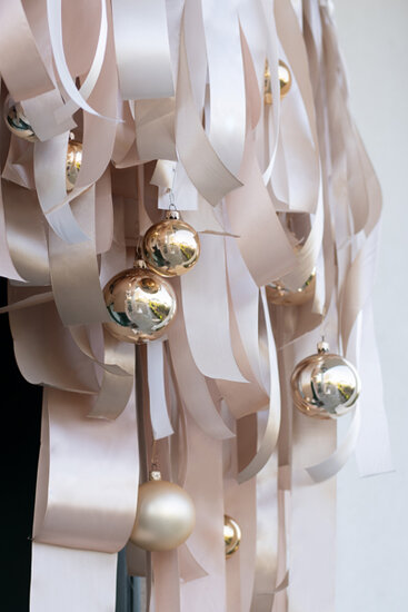 Mooideco - Satijn lint off white