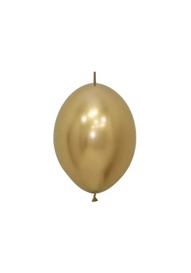 Mooideco - Reflex Gold - Link o loon 6 inch - Sempertex balloons