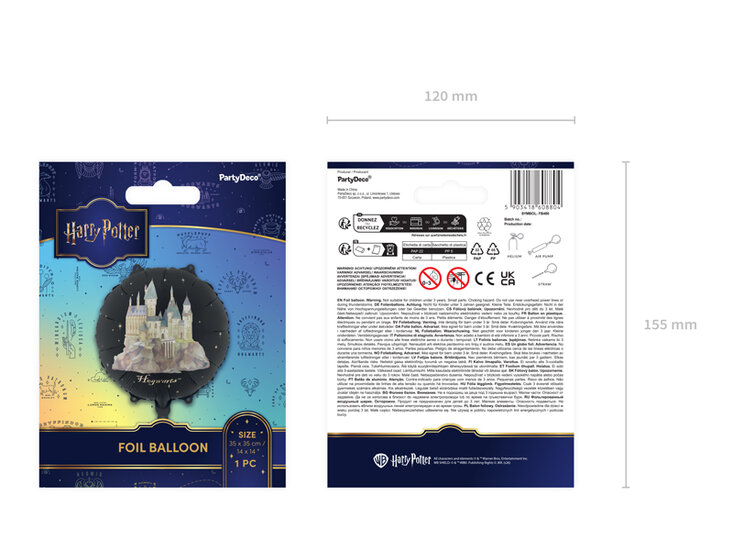 Mooideco - hogwarts castle - Harry Potter - 18 inch - Partydeco