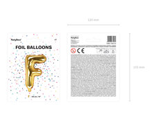 Letter - Goud - F