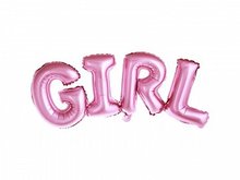 Mooideco - Girl Letter Pink - 29 Inch - Partydeco (1)