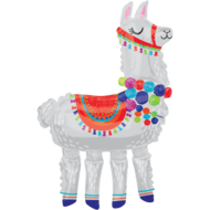 Mooideco - Airwalker folie ballon Lama Mexico