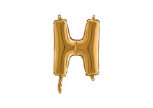 Mooideco - letter goud - H