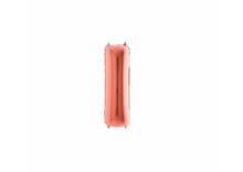 Mooideco - letter rose goud - I