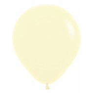 Mooideco - Pastel matte geel - 18 inch