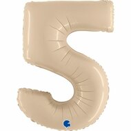 Number 5 - Cream- 40 inch