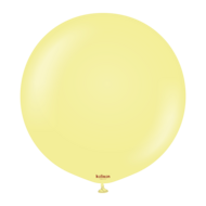 Mooideco - Kalisan Macaron Yellow - 24 inch ballonnen