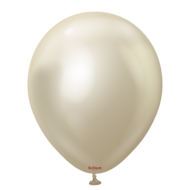 Mooideco - Kalisan ballonnen, mirror gold, champagne, 12 inch helium ballonnen