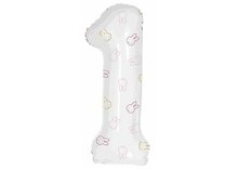 Mooideco - Nijntje cijfer 1 - 42 inch