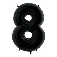 Mooideco - Number 8 - Black - 26 inch
