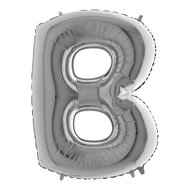 Mooideco - letter zilver B - 26 inch - Grabo (1)