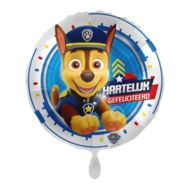 Mooideco - Gefeliciteerd Chase Paw Patrol - 18 inch - everloon (1)