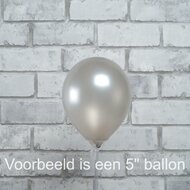 Sempertex echte kleur, real life colour Sempertex Pearl Silver
