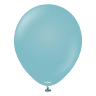 Mooideco - Kalisan Retro Blue Glass - 12 inch ballonnen