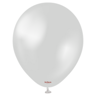 Mooideco - Kalisan ballonnen Metallic Silver - 12 inch