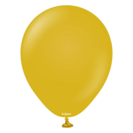 Mooideco - Kalisan Retro Mustard - 5 inch ballonnen