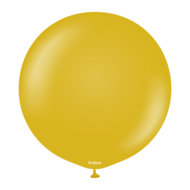 Mooideco - Kalisan Retro Mustard - 24 inch ballonnen