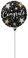 Mooideco - Congrats stars - geslaagd - 9 inch - Anagram (1)