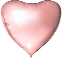 Mega Hartballon - Folie - Rosegold- 68 inch (1)