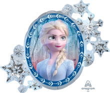 Mooideco - Anna &amp; Elsa spiegel Frozen 2 - Disney - 30 inch - P38 Anagram (1)