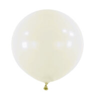 Mooideco - Standard Frosty Wit Anagram ballonnen 24 inch grote helium ballonnen