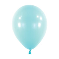 Mooideco - Standard Pastel Blue Anagram ballonnen 12 inch helium ballonnen
