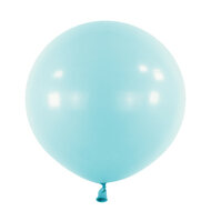 Mooideco - Standard Pastel Blue Anagram ballonnen 24 inch grote helium ballonnen