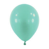 Mooideco - Fashion Robin's Egg Blue Anagram ballonnen 12 inch helium ballonnen