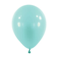 Mooideco - Fashion Caribbean Blue Anagram ballonnen 12 inch helium ballonnen