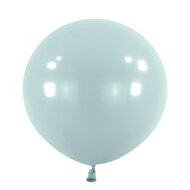 Mooideco - Fashion Dusty Blue Anagram ballonnen 24 inch grote helium ballonnen