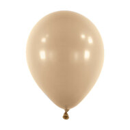 Mooideco - Fashion Taupe Anagram ballonnen 18 inch grote helium ballonnen