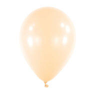 Mooideco - Macaron Peach Anagram ballonnen 12 inch helium ballonnen