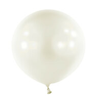 Mooideco - Pearl Frosty Wit Anagram ballonnen 24 inch grote helium ballonnen