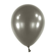 Mooideco - Pearl Jet Black Anagram ballonnen 12 inch helium ballonnen