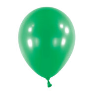 Mooideco - Metallic Festive green Anagram ballonnen 12 inch helium ballonnen