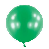 Mooideco - Metallic Festive green Anagram ballonnen 24 inch grote helium ballonnen