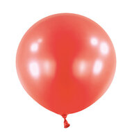 Mooideco - Metallic Apple Red Anagram ballonnen 24 inch grote helium ballonnen