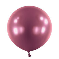 Mooideco - Metallic Burgundy Anagram ballonnen 24 inch grote helium ballonnen
