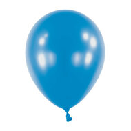 Mooideco - Metallic Bright Royal Blue Anagram ballonnen 5 inch