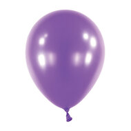Mooideco - Metallic Purple Anagram ballonnen 12 inch helium ballonnen