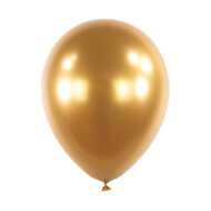 Mooideco - Satin Luxe Gold Sateen Anagram ballonnen 18 inch grote helium ballonnen