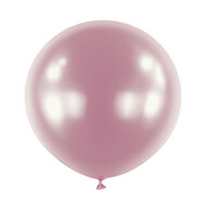 Mooideco - Satin Luxe Pastel Pink Anagram ballonnen 24 inch grote helium ballonnen