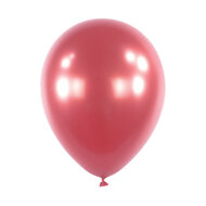 Mooideco - Satin Luxe Pomegranate Pink Anagram ballonnen 12 inch helium ballonnen