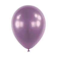 Mooideco - Satin Luxe Purple Royal Anagram ballonnen 5 inch